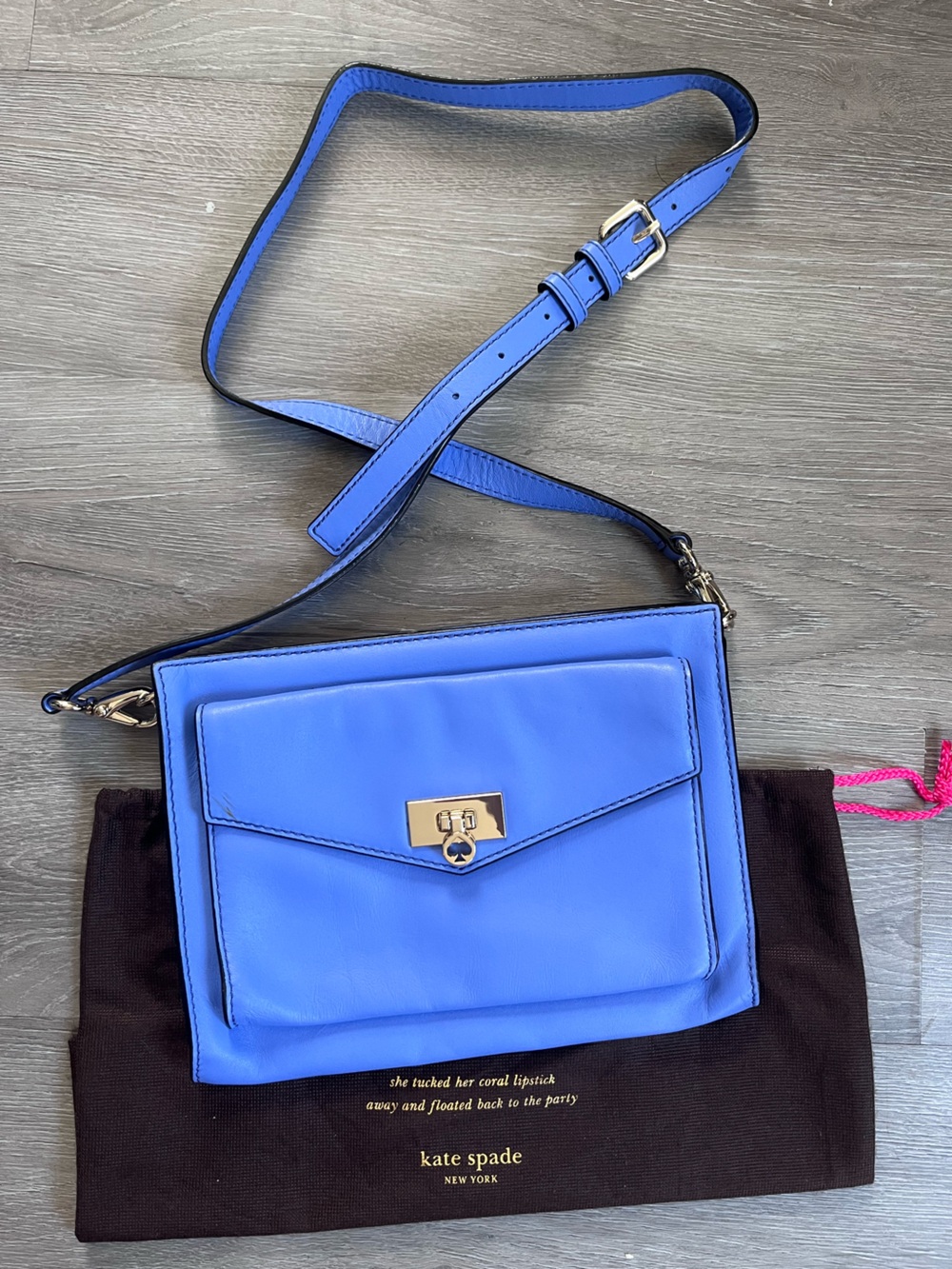 Kate spade New York periwinkle bag